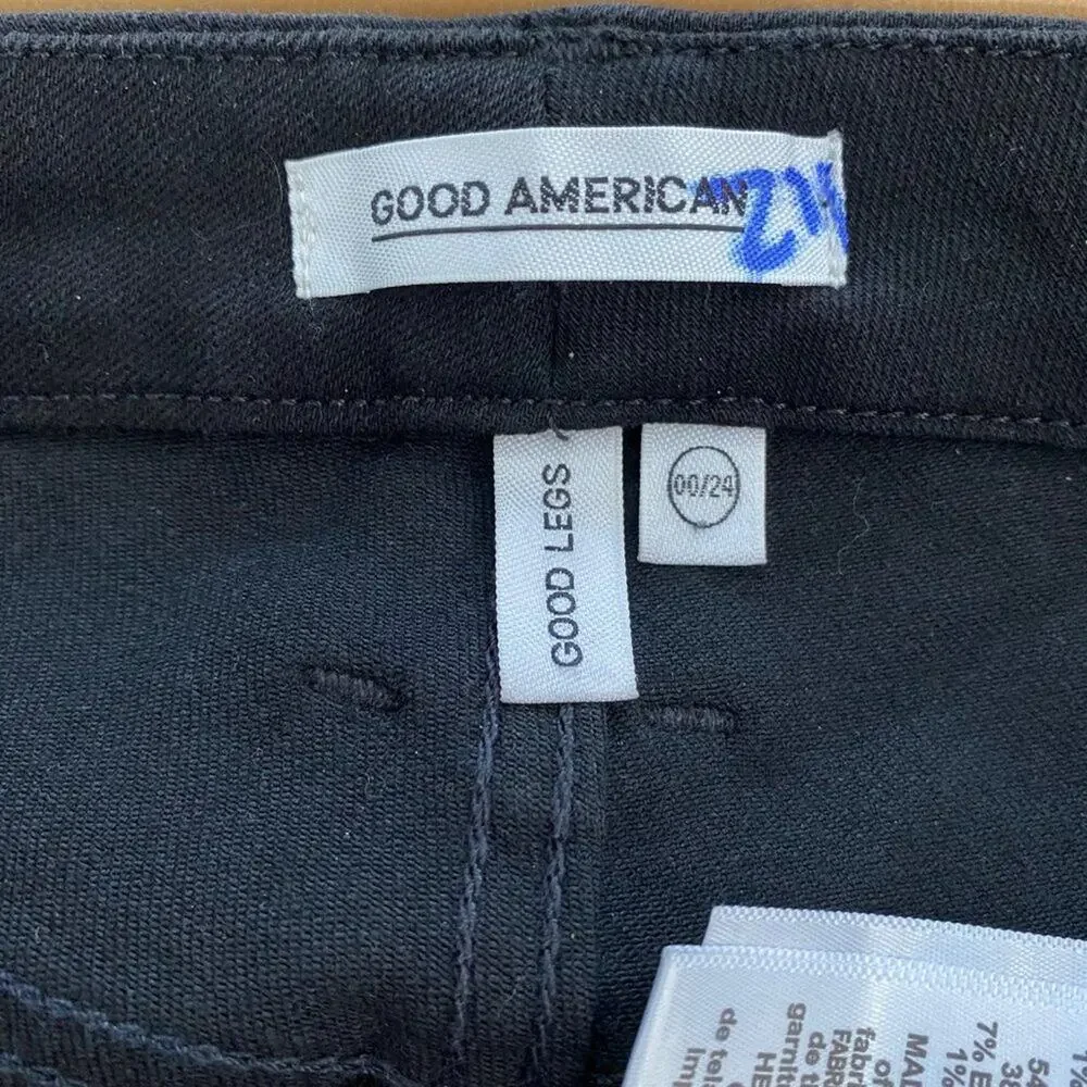 NEW Good American Good Legs Velvet Stripe Size 24 - Picture 11 of 15